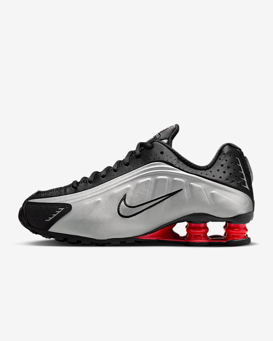 Nike Shox R4 Black & Silver