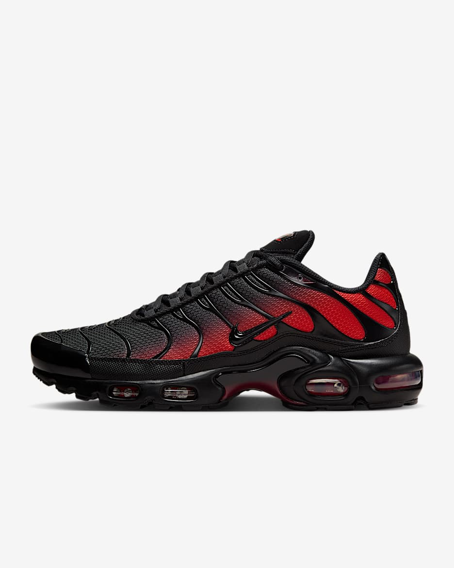 Nike Air Max Plus Black Red Gradient