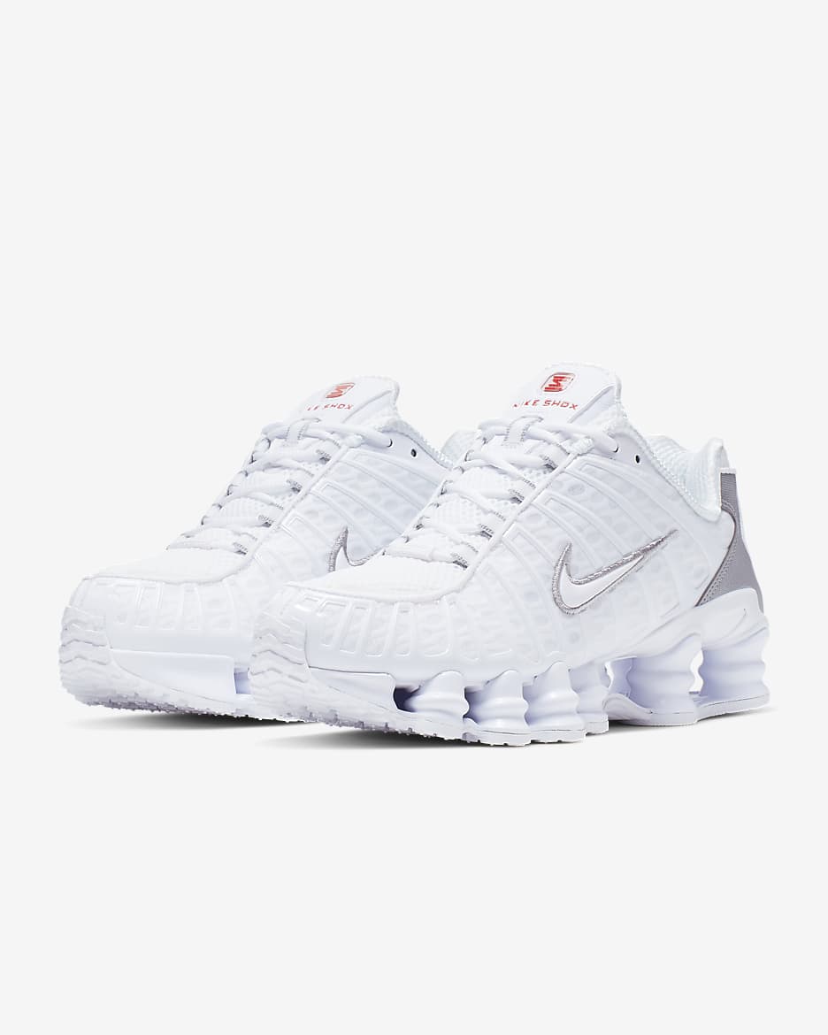 Nike Shox TL-White 'Silver'
