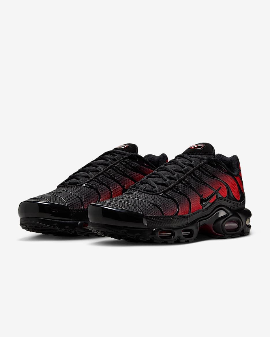 Nike Air Max Plus Black Red Gradient