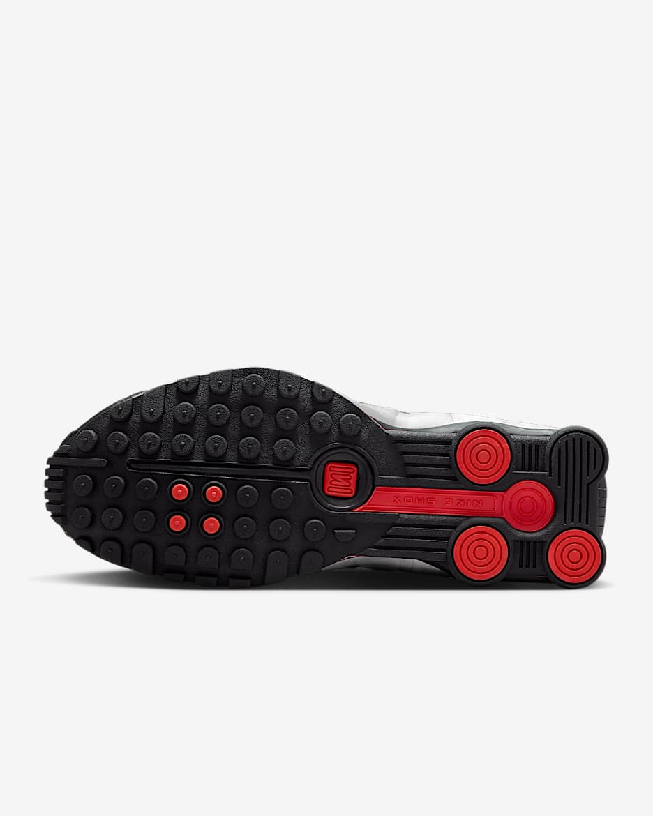 Nike Shox R4 Black & Silver